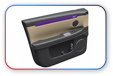 Door trim module