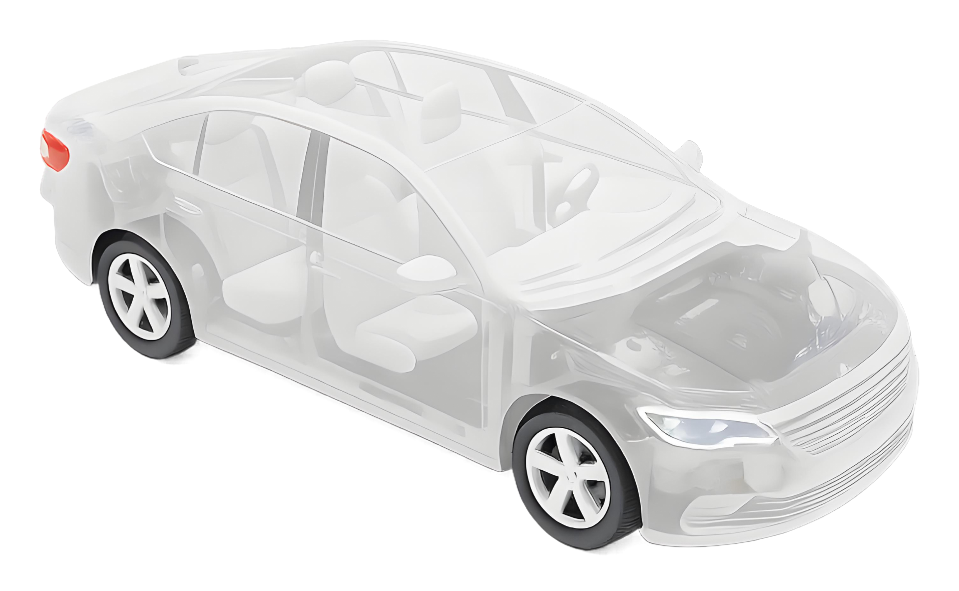 Vehicle digital prototype for multiphysics simulation