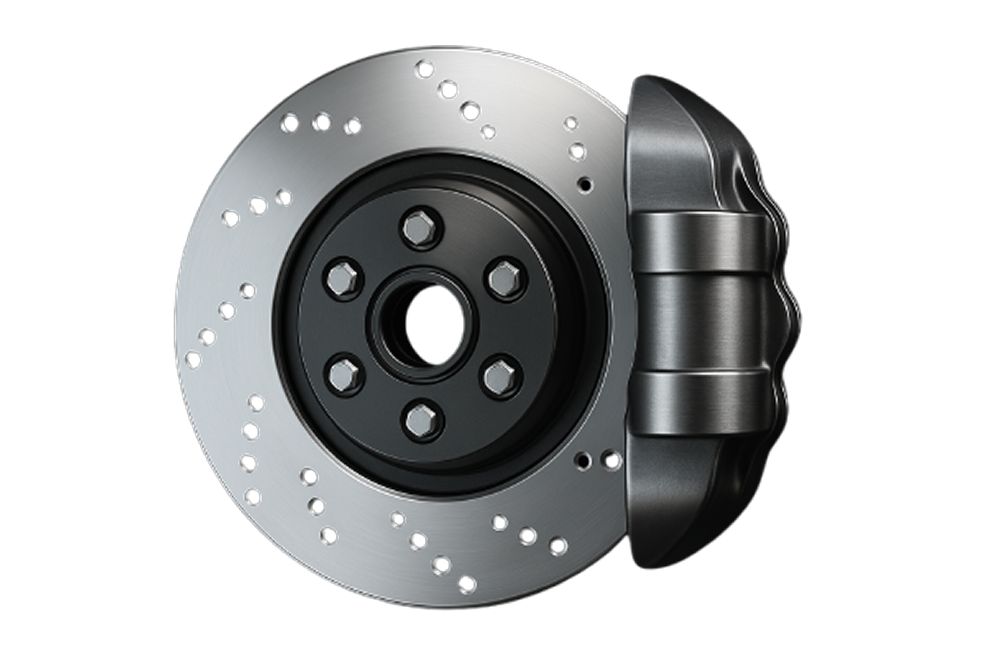 Brake system representing performance breakthroughs